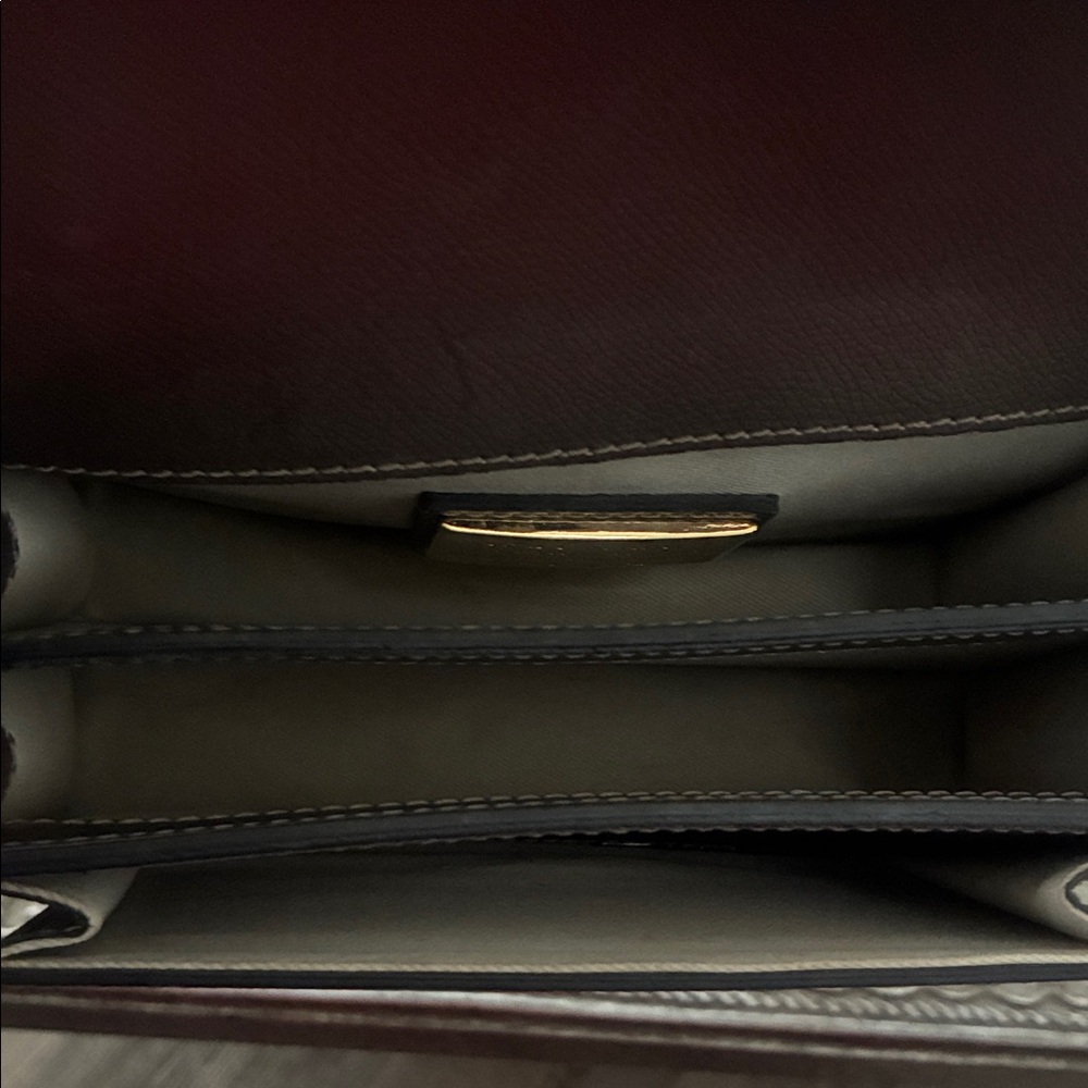 Valentino Pewter Studded Mini Handbag - Picture 5 of 9